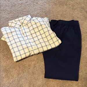 Janie and jack shirt and pants